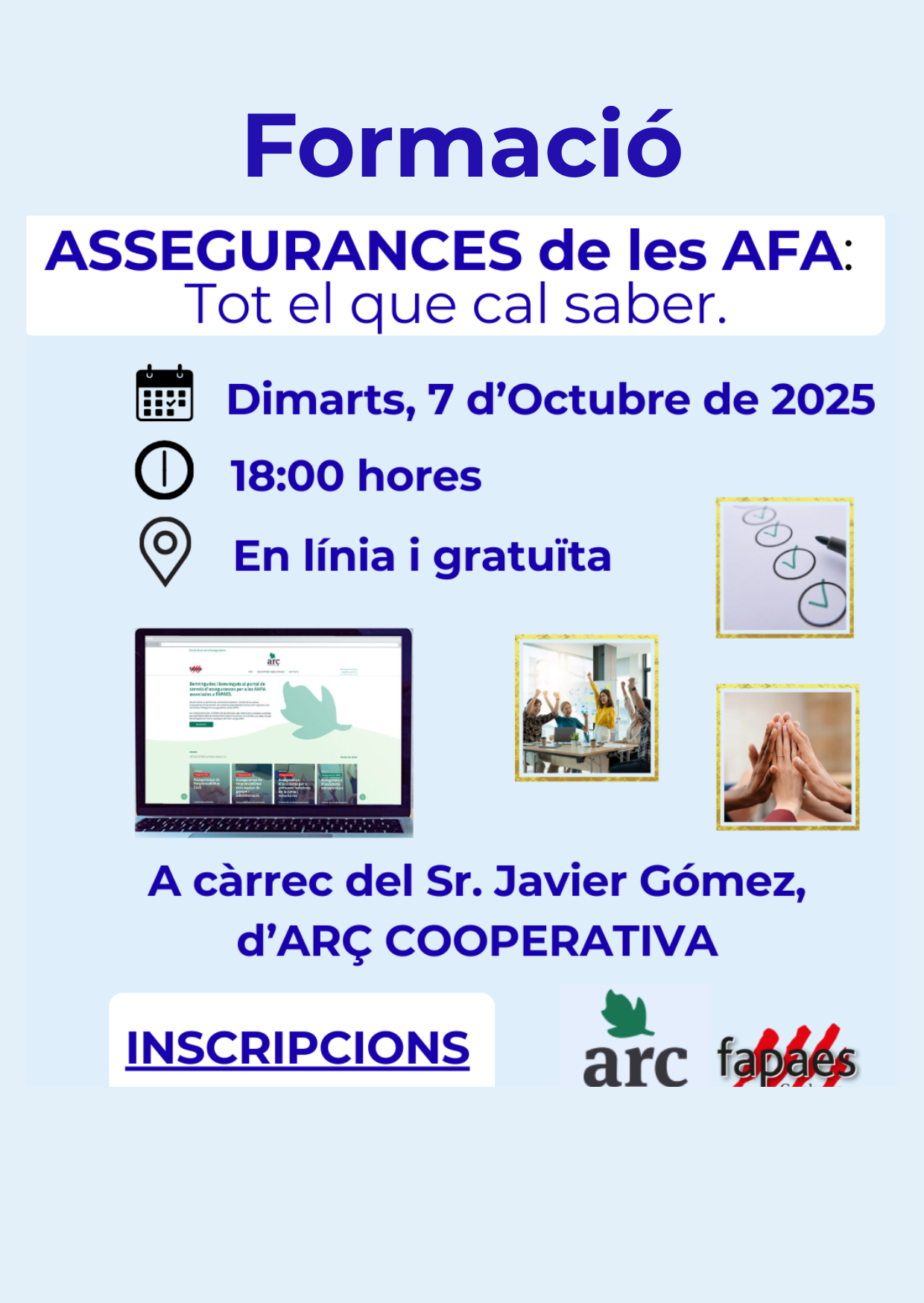 Formació Assegurances AFA